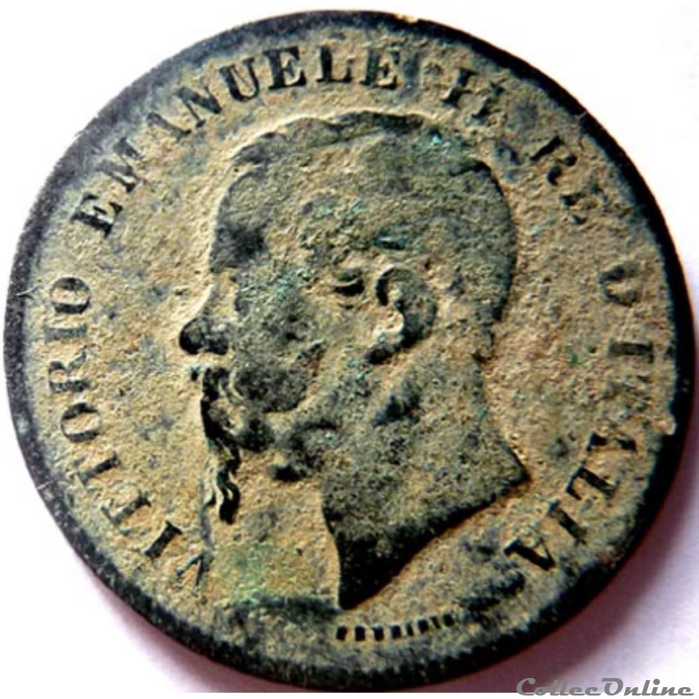 Victor Emmanuel II 1862 monnaie monde italie victor emmanuel ii 1862