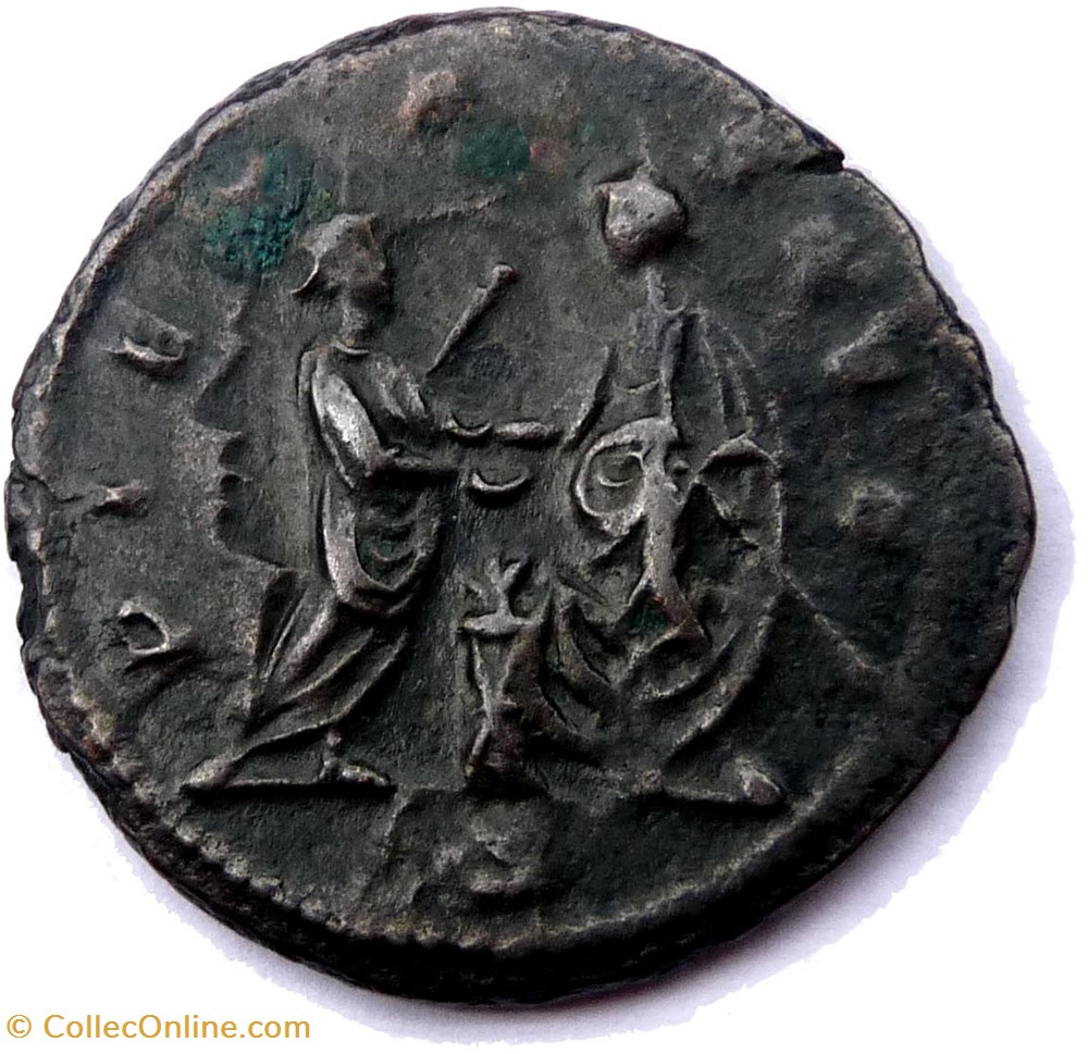 Aurélien 271-272/Milan/PIETAS AVG monnaies antiques romaines republicaines imperiales aurelien 271 272 milan pietas avg
