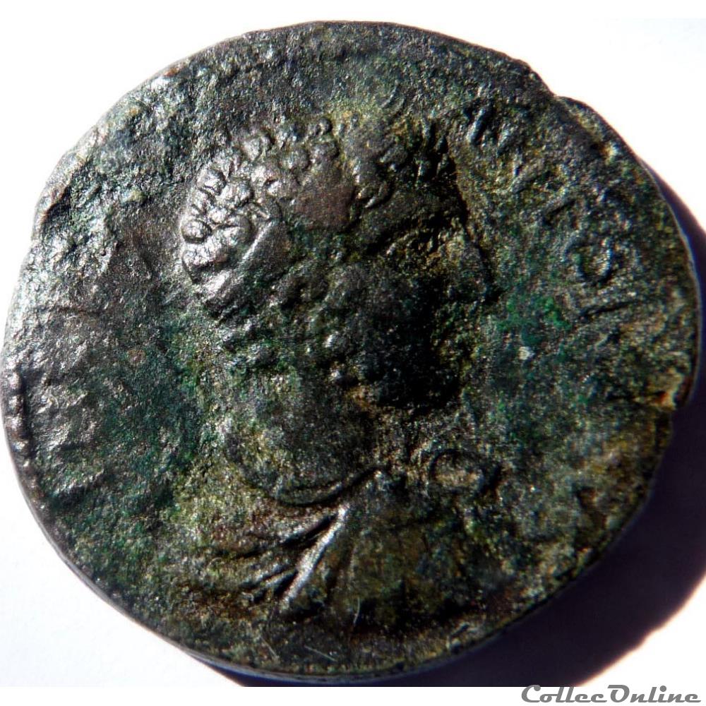Caracalla ou Elagabale/Tetrassaria/Stobi monnaies antiquite av jc ap romaines provinciales caracalla ou elagabale tetrassaria stobi