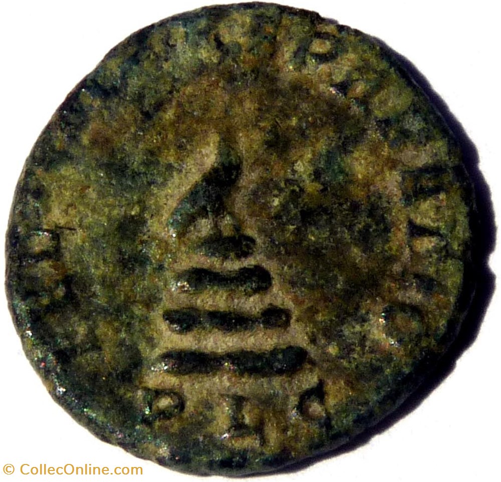 Constans 348/Lyon/FEL TEMP REPARATIO monnaies antiques romaines republicaines imperiales constans 348 lyon fel temp reparatio