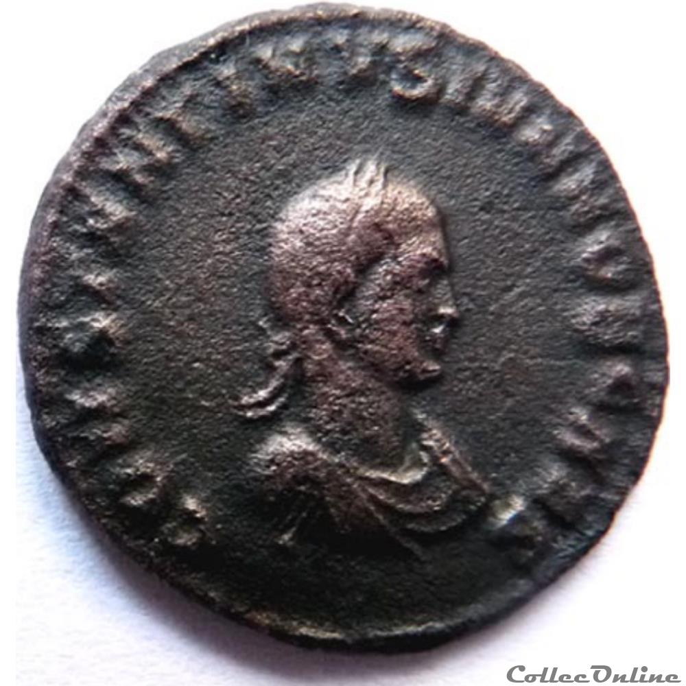 Constantin II 317-318/Thessalonique/CLARITAS REIPVBLICAE monnaie antique av jc ap romaine constantin ii 317 318 thessalonique claritas reipvblicae