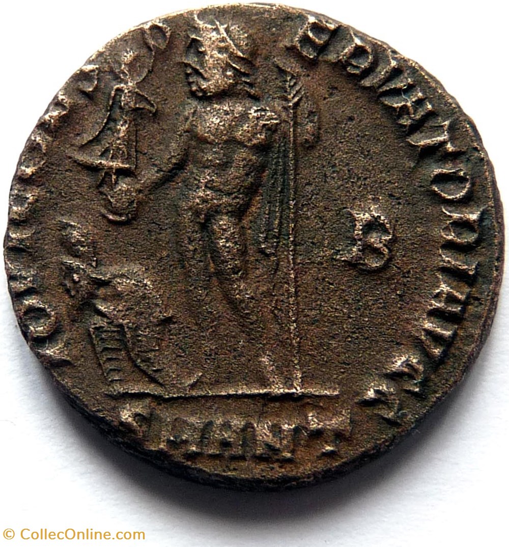 Licinius 1er 317-320/Antioche/IOVI CONSERVATORI AVGG monnaies antiquite jc ap romaines republicaines imperiales licinius 1er 317 320 antioche iovi conservatori avgg