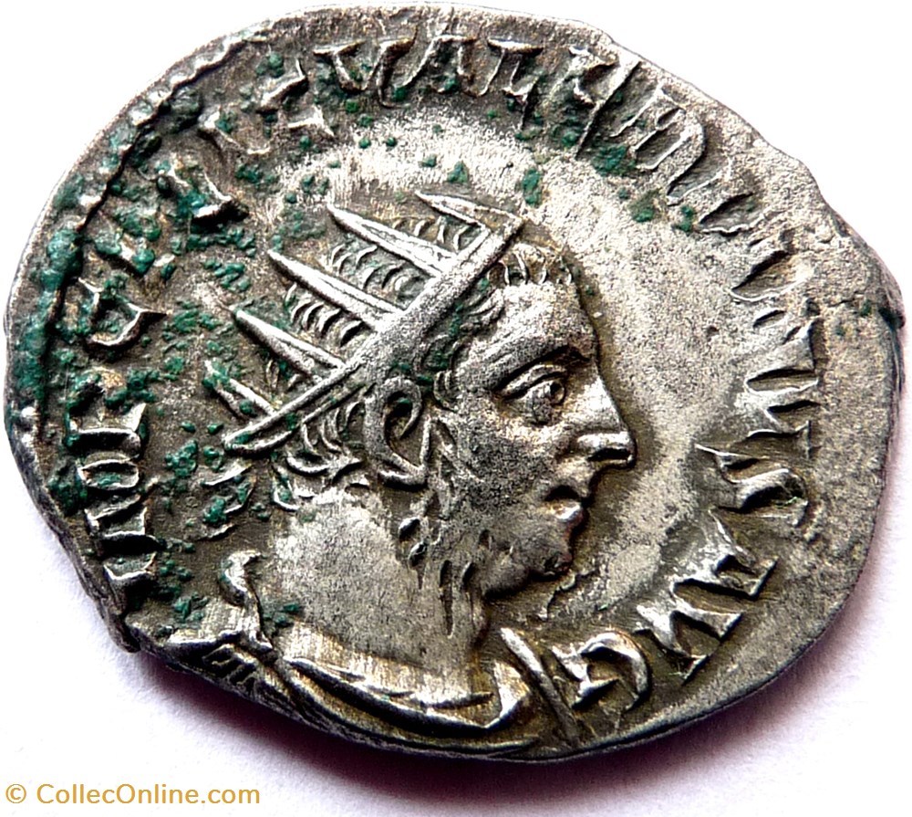 Valérien 253-254/Rome/SALVS AVGG monnaies antiques romaines republicaines imperiales valerien 253 254 rome salvs avgg