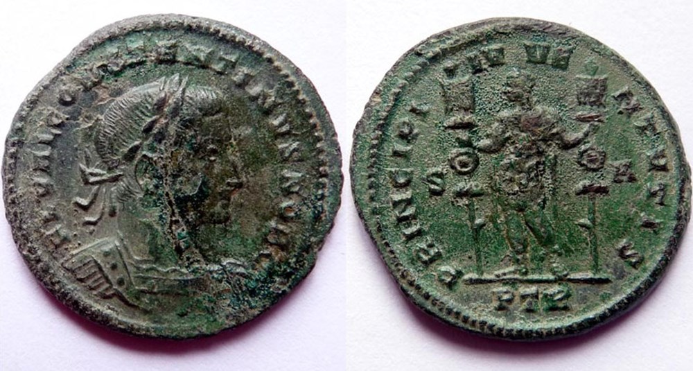 PRINCIPI IVVENTVTIS/307/Trèves monnaies antiques a romaines imperiales et republicaines principi ivventvtis 307 treves