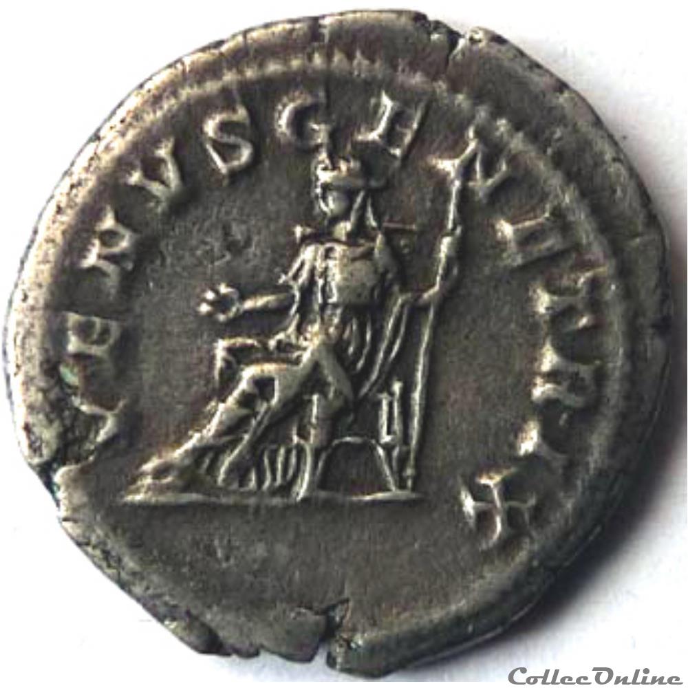 Julia Domna 216/Antoninien/Rome/RIC IV 388a monnaies antiques av jc ap romaines republicaines imperiales julia domna 216 antoninien rome ric iv 388a