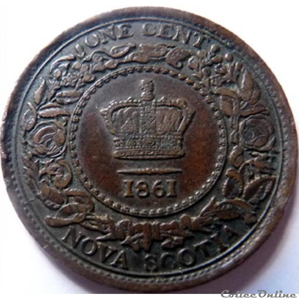 Victoria 1861 monnaie monde royaume uni victoria 1861
