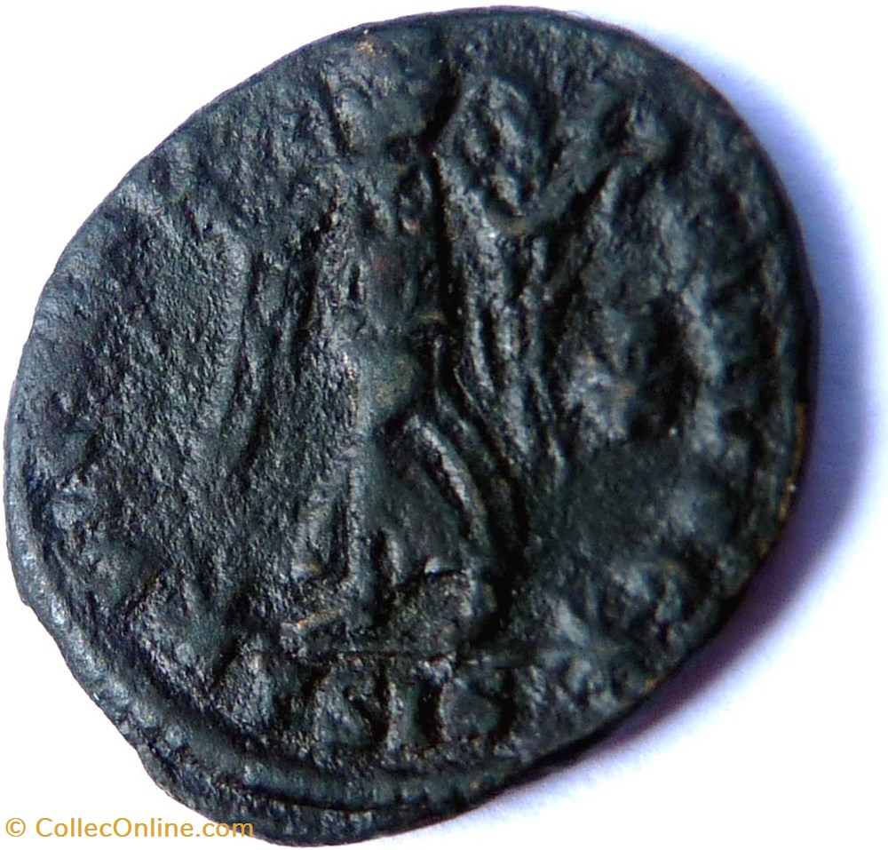 Constans 347/Siscia/VICTORIA AVGG monnaies antiques romaines republicaines imperiales constans 347 siscia victoria avgg