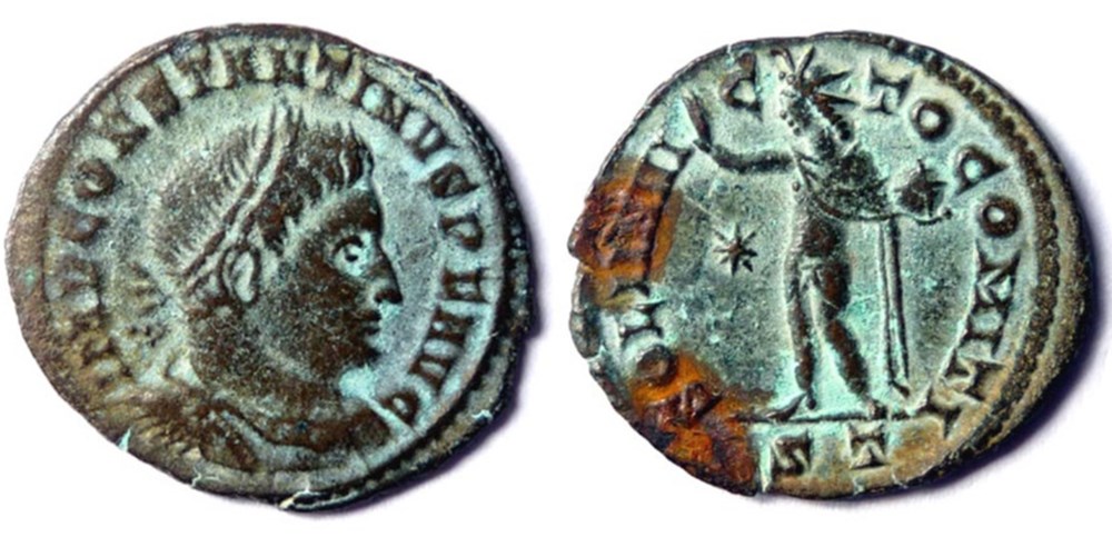 RIC 7/Constantin 1er 313-314/Ticinum/SOLI INVICTO COMITI monnaies antiques romaines imperiales et republicaines ric 7 constantin 1er 313 314 ticinum soli invicto comiti