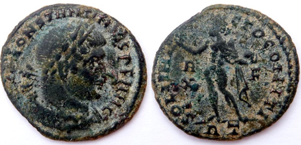 RIC 27 var/Constantin 1er 314-315/Rome/SOLI INVICTO COMITI monnaies antiques romaines imperiales et republicaines ric 27 var constantin 1er 314 315 rome soli invicto comiti