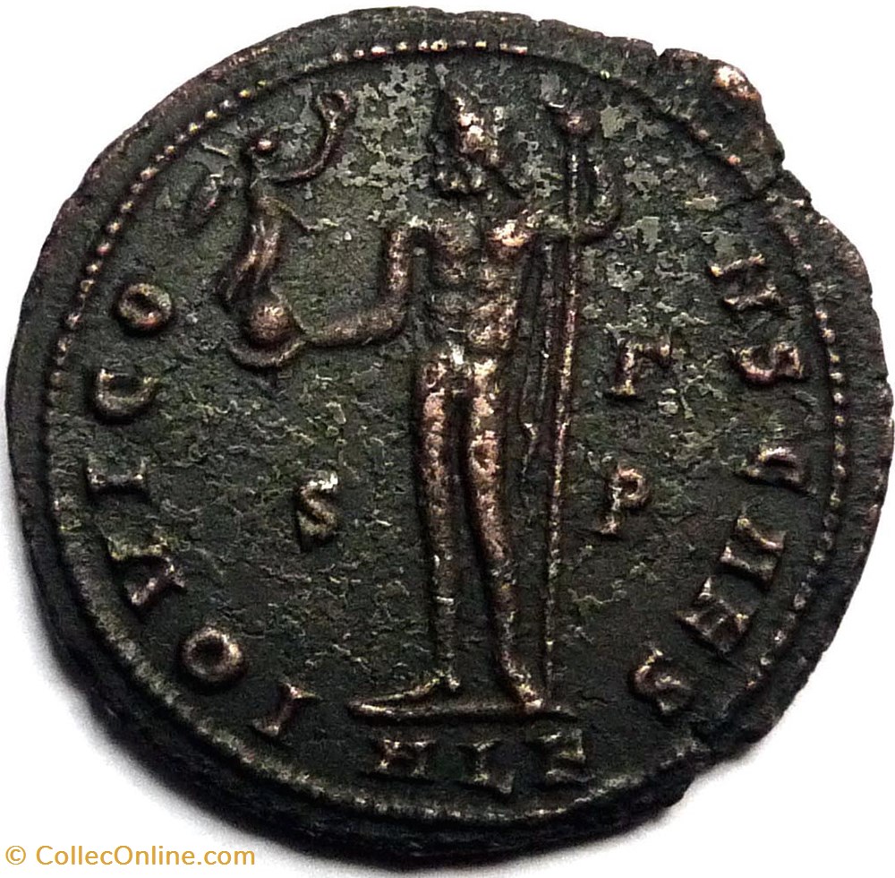 monnaies antiques romaines republicaines imperiales diocletien 304 305 alexandrie iovi cons caes