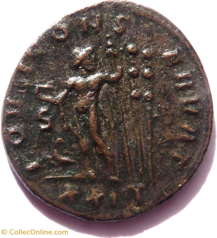 monnaies antiques romaines imperiales et republicaines maximien hercule 290 291 ticinum iovi conservat