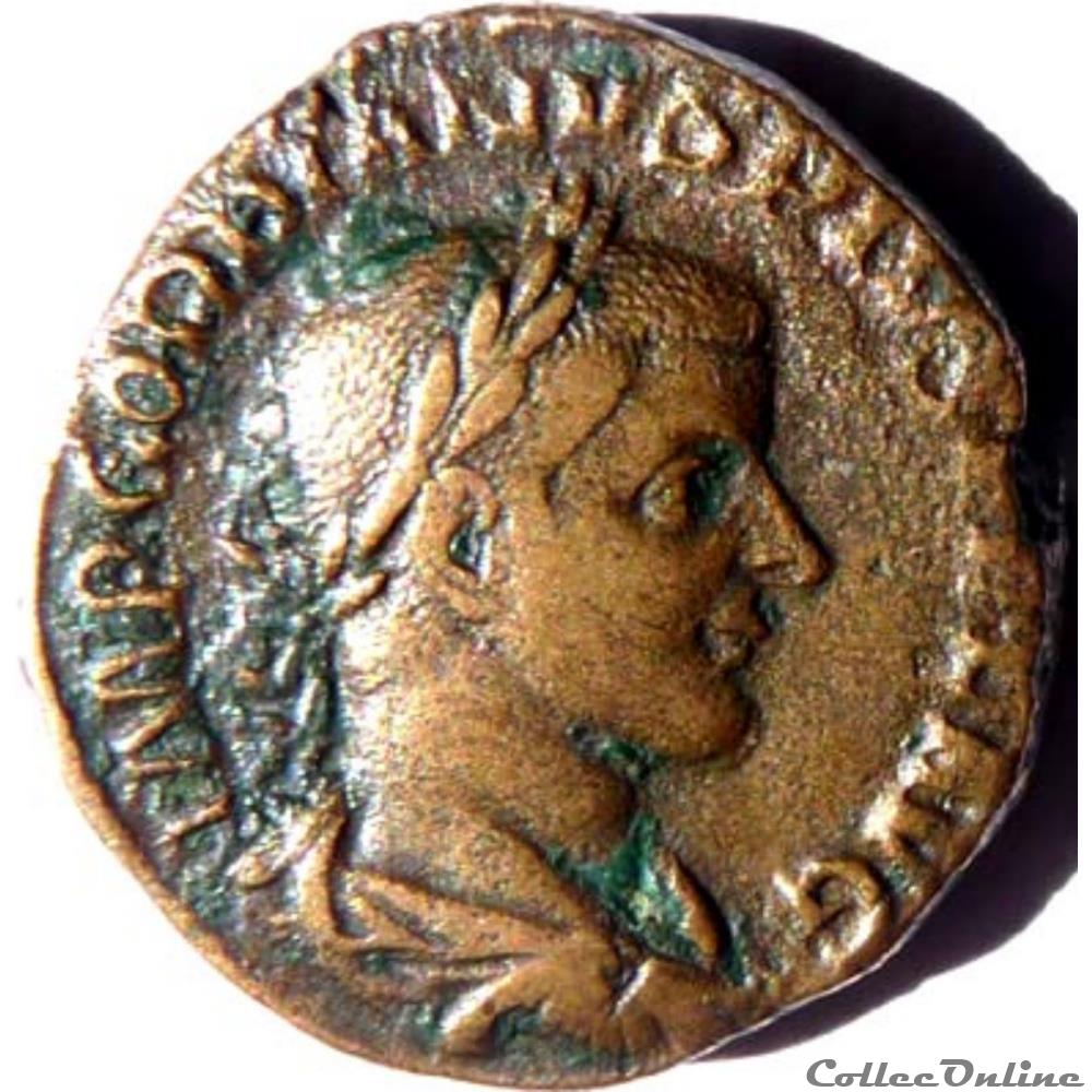 Gordien III 243-244/Rome/RIC IV 330 monnaie antique av jc a ap romaine gordien iii 243 244 rome ric iv 330