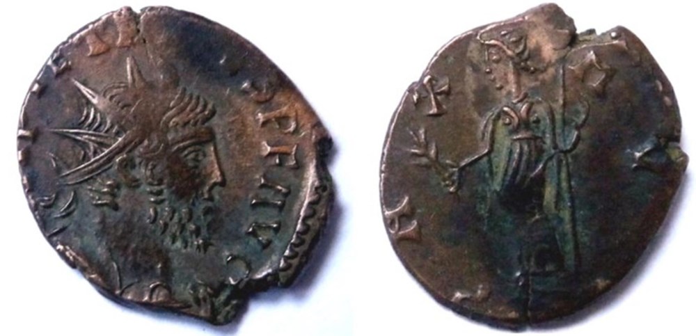 monnaies antiques romaines imperiales republicaines imitation pour tetricus 1er