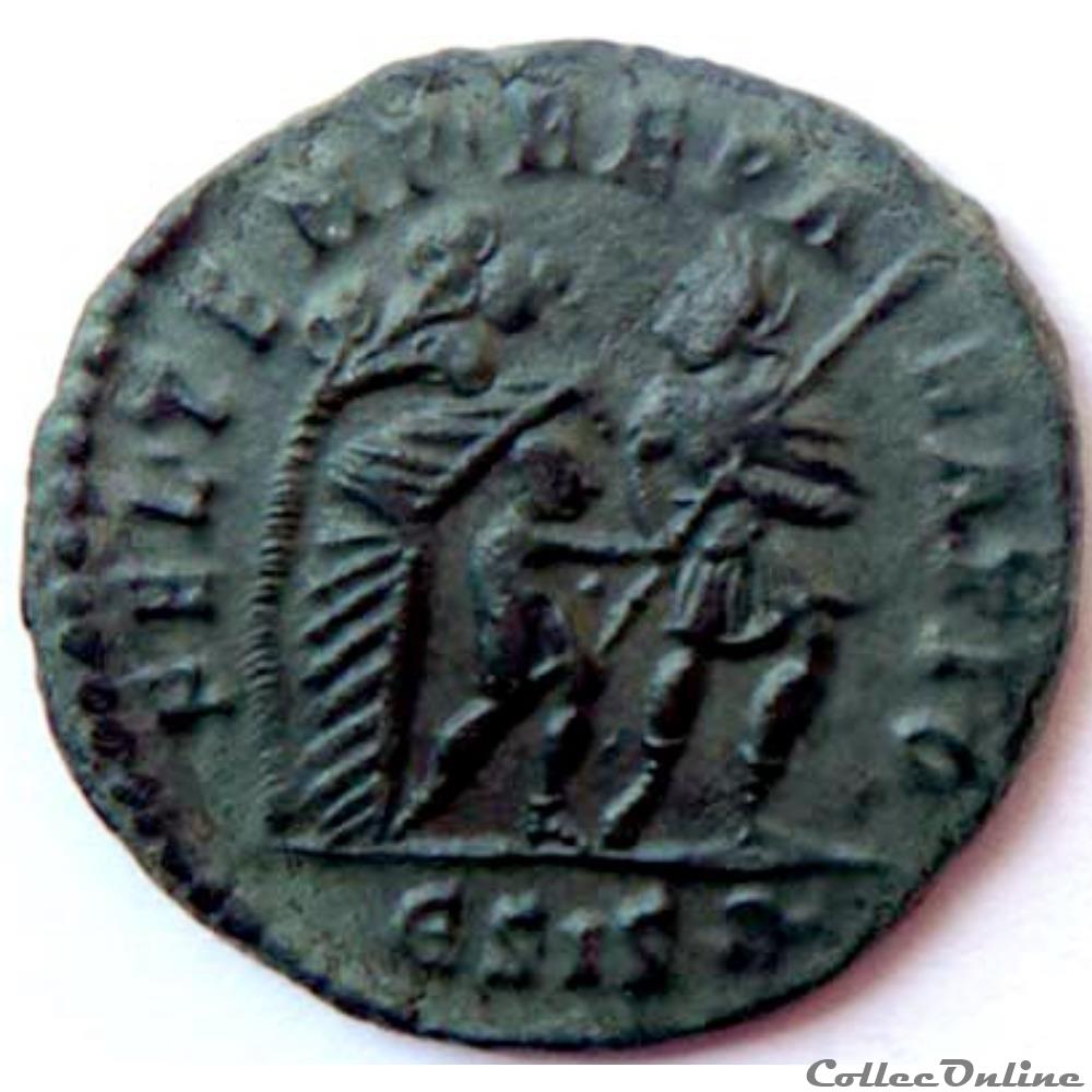 monnaies antiques romaines republicaines imperiales constance ii 348 350 siscia fel temp reparatio