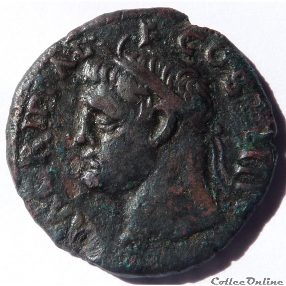 Agrippa 37-41/As/Neptune monnaie antique av jc ap romaine agrippa 37 41 as neptune