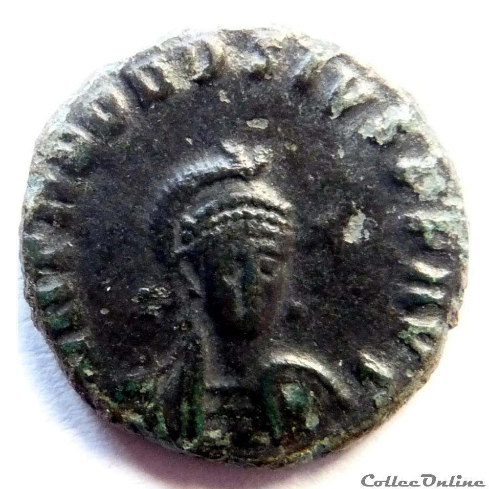 Théodose II 401-403/Cyzique/CONCORDIA AVGG monnaie antique jc ap romaine theodose ii 401 403 cyzique concordia avgg