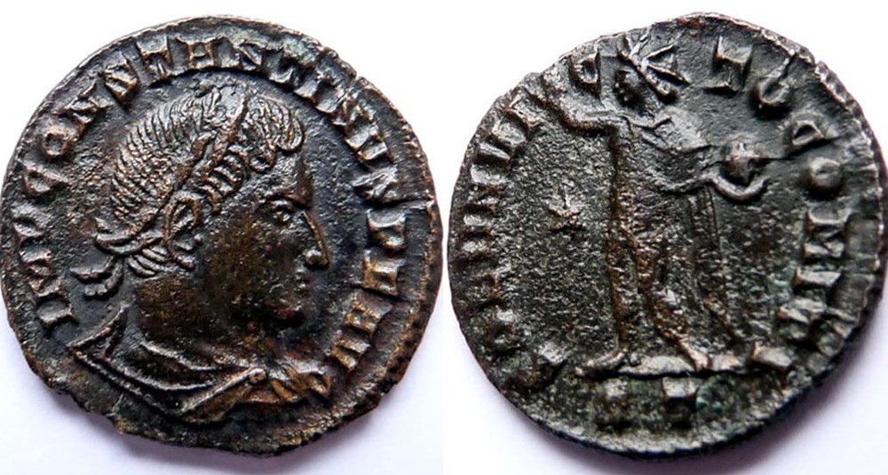 RIC 8 var/Constantin 1er 313-314/Ticinum/SOLI INVICTO COMITI monnaies antiques romaines imperiales et republicaines ric 8 var constantin 1er 313 314 ticinum soli invicto comiti