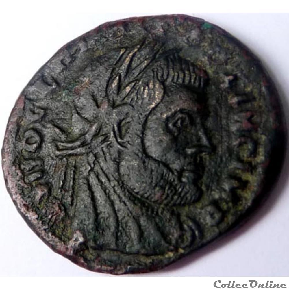 Claude II 317-318/Rome/REQVIES OPTIMOR MERIT monnaies antiques romaines republicaines imperiales claude ii 317 318 rome reqvies optimor merit