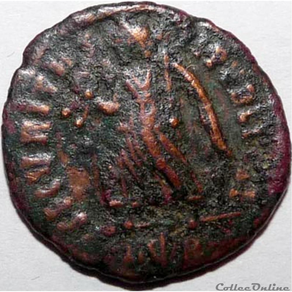 Valens 375-378/Rome/SECVRITAS REIPVBLICAE monnaie antique av jc ap romaine valens 375 378 rome secvritas reipvblicae
