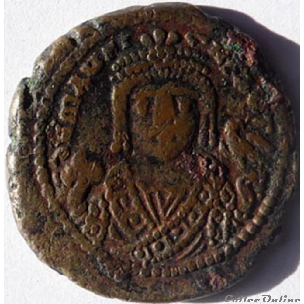 Maurice Tibère 592/Theoupolis monnaie antique byzantine maurice tibere 592 theoupolis