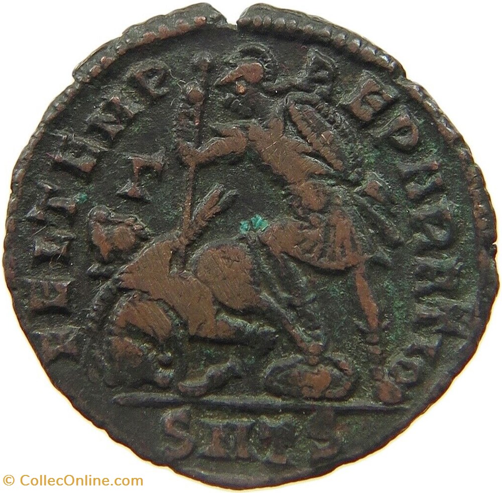monnaies antiques av jc ap romaines republicaines imperiales constance ii 350 355 thessalonique fel temp reparatio