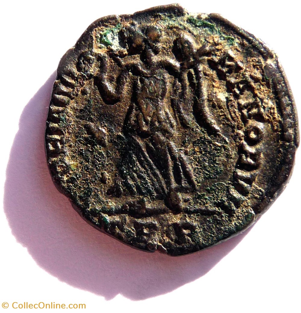 Valentinien II 375-378/Trèves/GLORIA ROMANORVM monnaies antiques romaines imperiales et republicaines valentinien ii 375 378 treves gloria romanorvm
