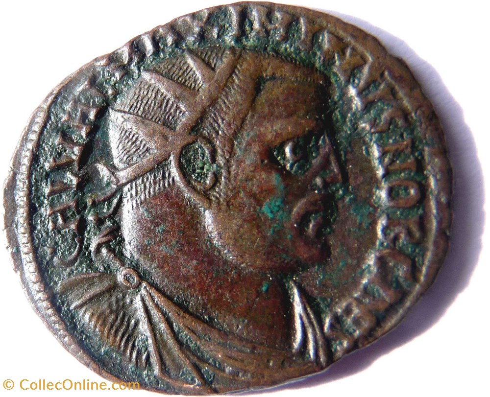 Maximin Daia césar 306-307/Alexandrie/CONCORDIA MILITVM monnaies antiques romaines imperiales et republicaines maximin daia cesar 306 307 alexandrie concordia militvm