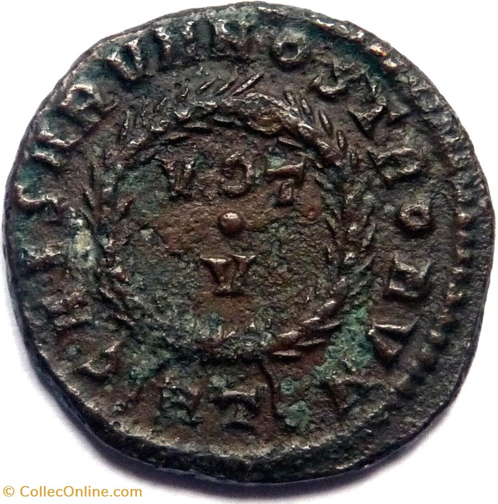 Crispus 321/Rome/CAESARVM NOSTRORVM monnaies antiques romaines republicaines imperiales crispus 321 rome caesarvm nostrorvm