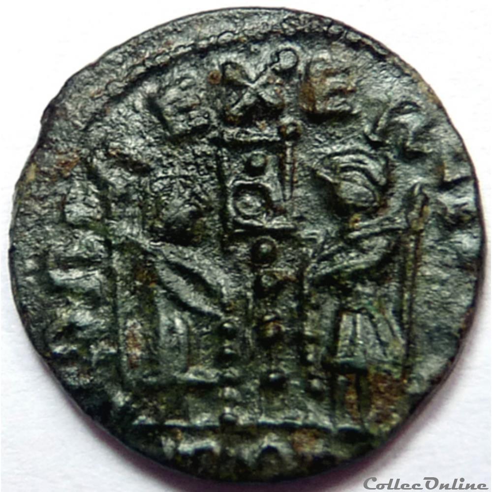 monnaie antique romaine imitation pour constans