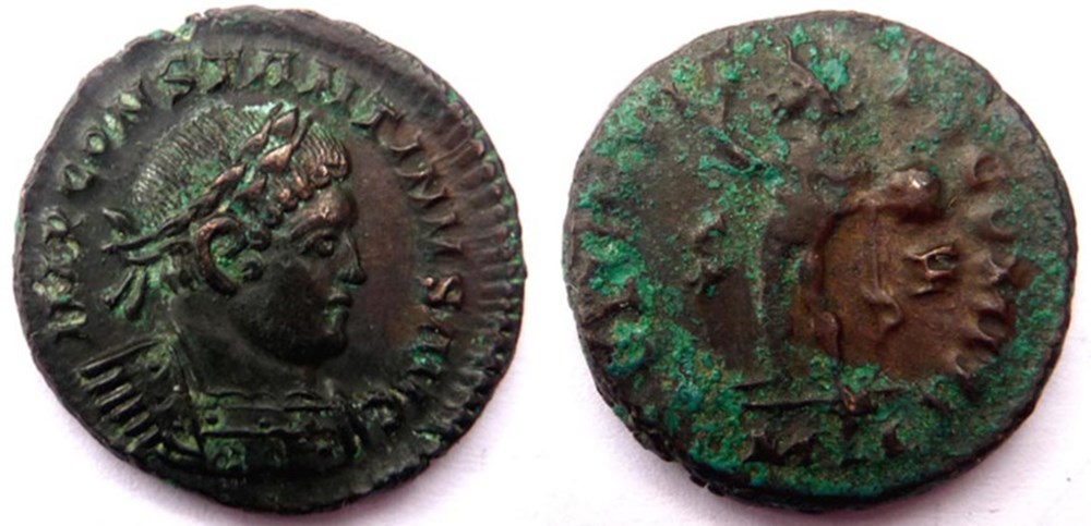 RIC 27/Constantin 1er 315/Londres/SOLI INVICTO COMITI monnaies antiques romaines imperiales et republicaines ric 27 constantin 1er 315 londres soli invicto comiti