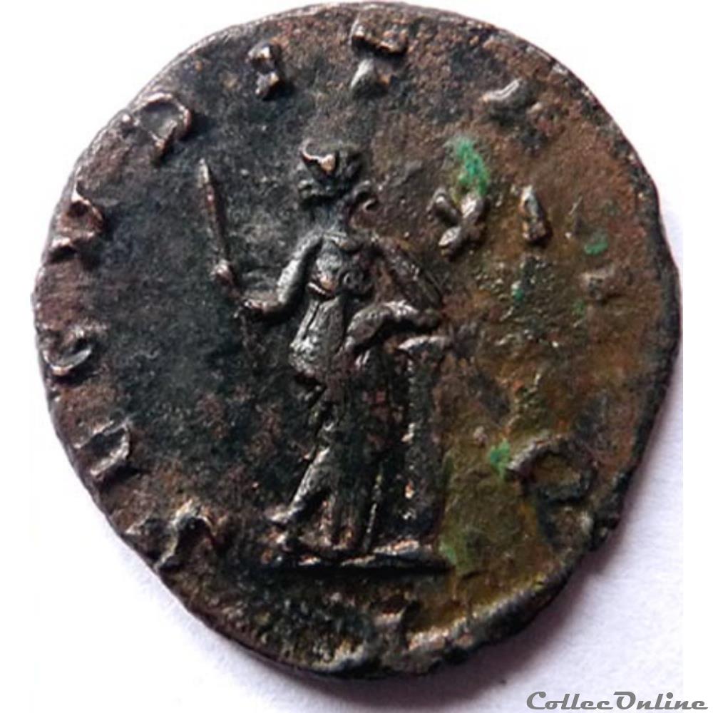 monnaie antique jc ap romaine quintille 270 rome secvrit avg