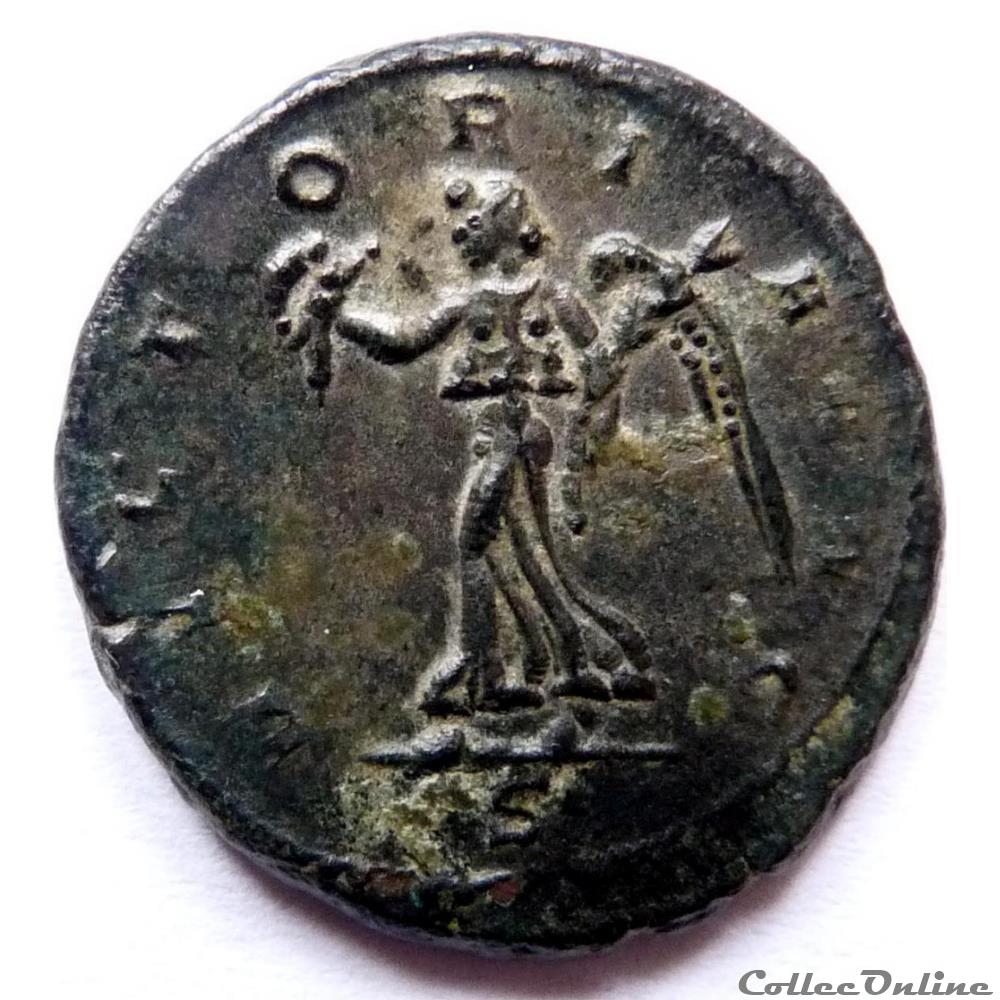 monnaie antique jc ap romaine claude ii 268 269 milan victoria avg