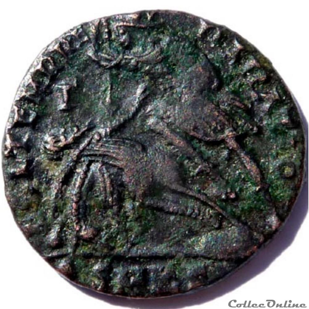 Constance II 351-354/Cyzique/FEL TEMP REPARATIO monnaies antiquite av jc ap romaines republicaines imperiales constance ii 351 354 cyzique fel temp reparatio