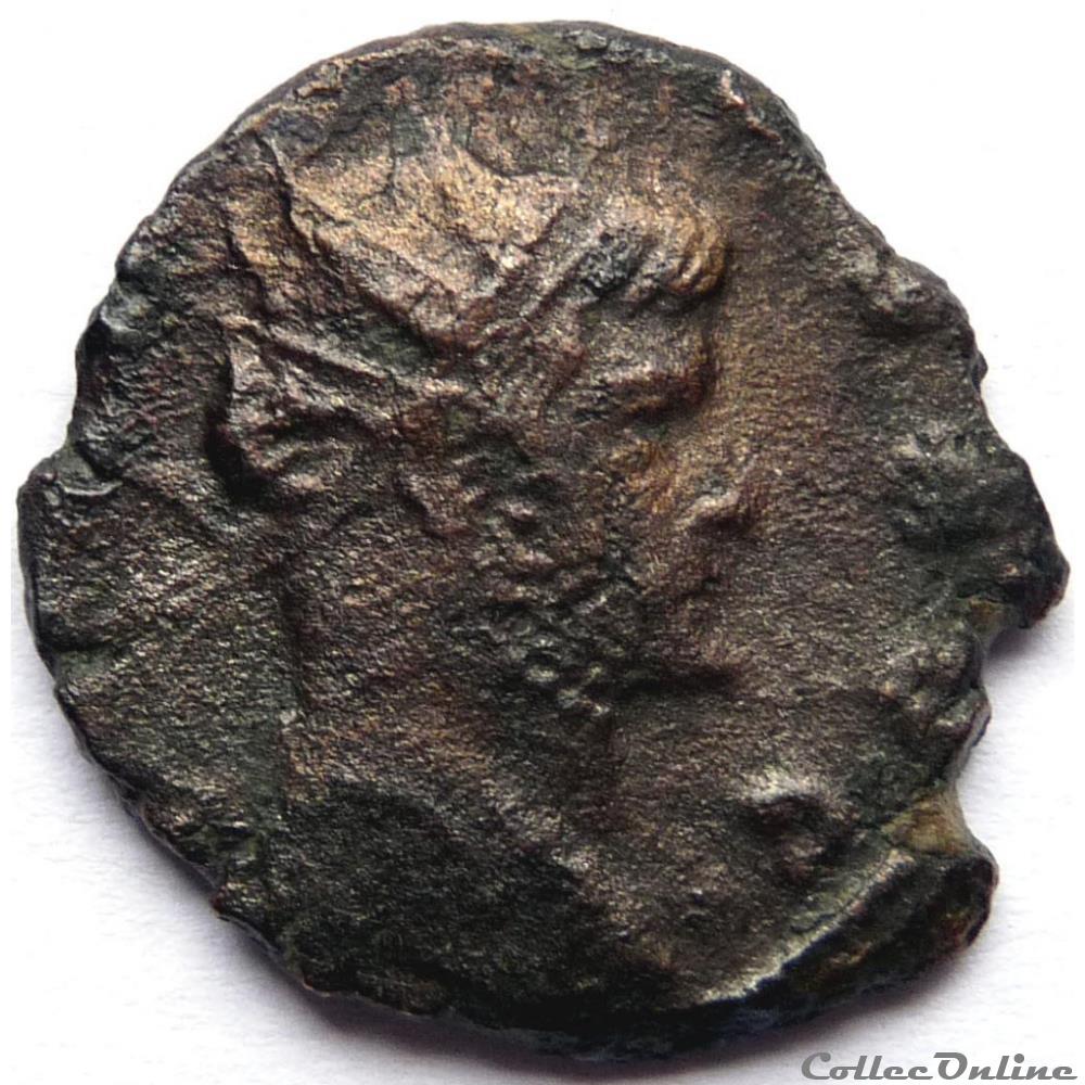 Gallien 267-268/Rome/FORTVNA REDVX monnaie antique av jc ap romaine gallien 267 268 rome fortvna redvx