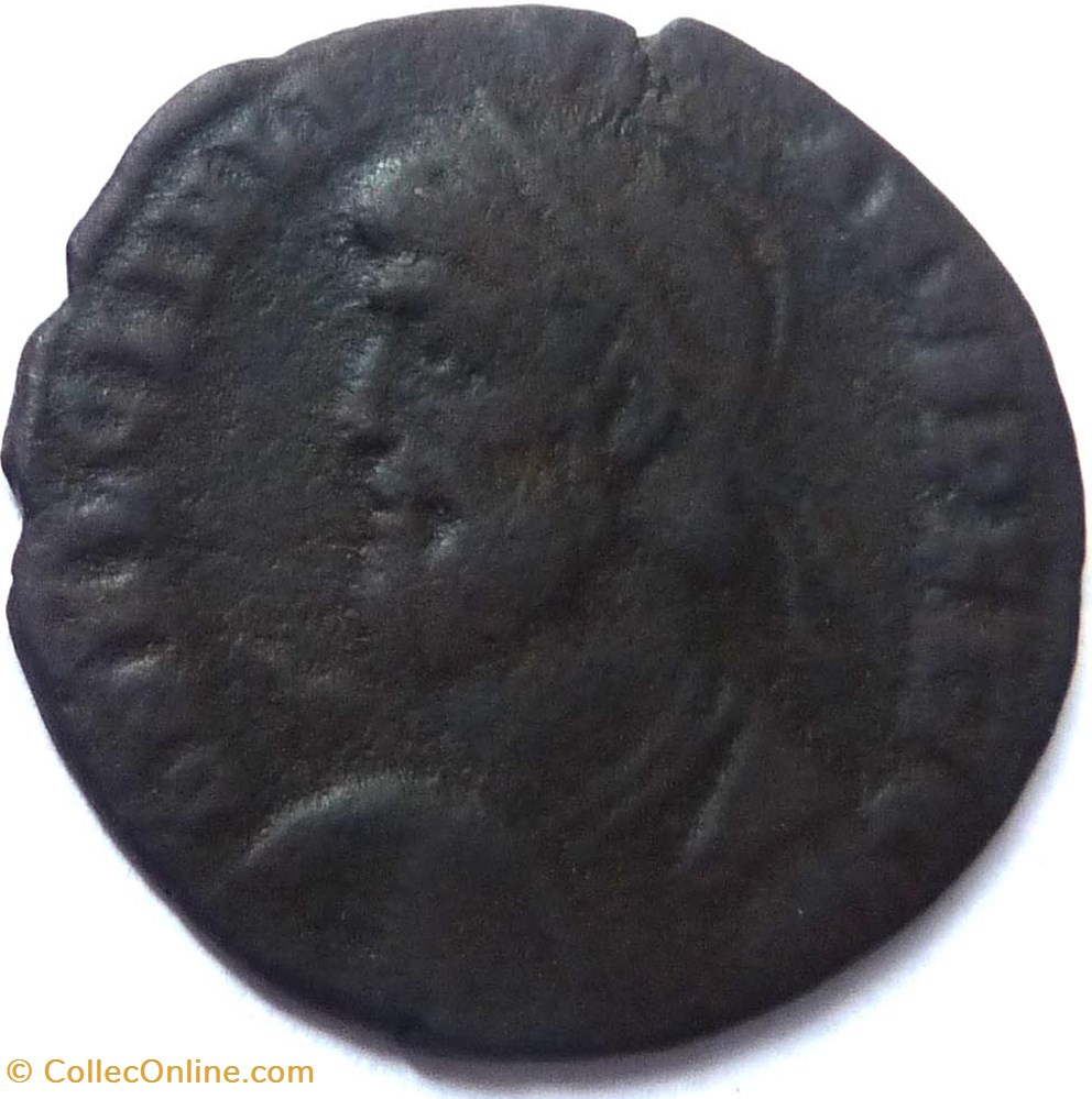 Julien II 361-363/Nicomédie/VOT X MVLT XX monnaie antique av jc a ap romaine republicaine imperiale julien ii 361 363 nicomedie vot x mvlt xx