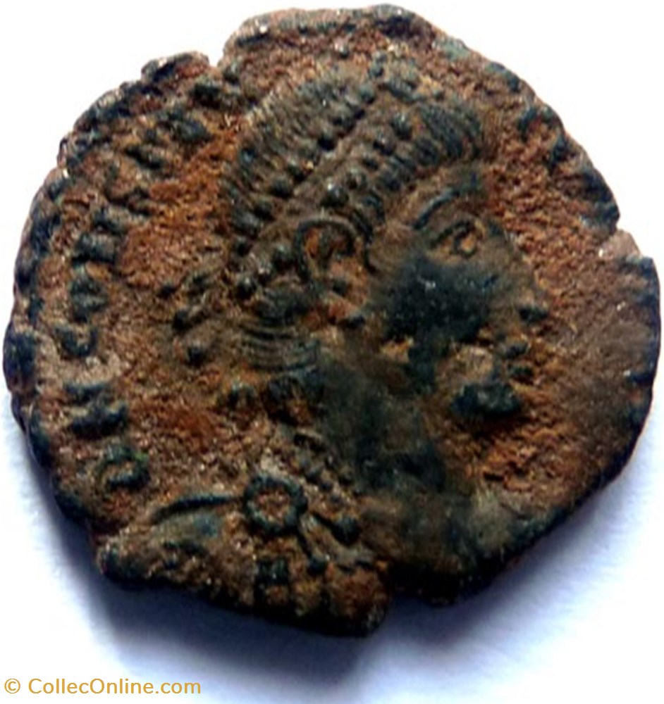 Constance II 355-361/Antioche/FEL TEMP REPARATIO monnaie antique av jc ap romaine republicaine imperiale constance ii 355 361 antioche fel temp reparatio