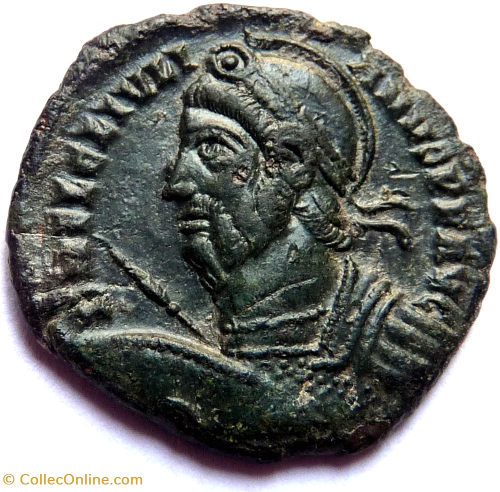 Julien II 361-363/Rome/VOT X MVLT XX monnaies antiques a romaines republicaines imperiales julien ii 361 363 rome vot x mvlt xx