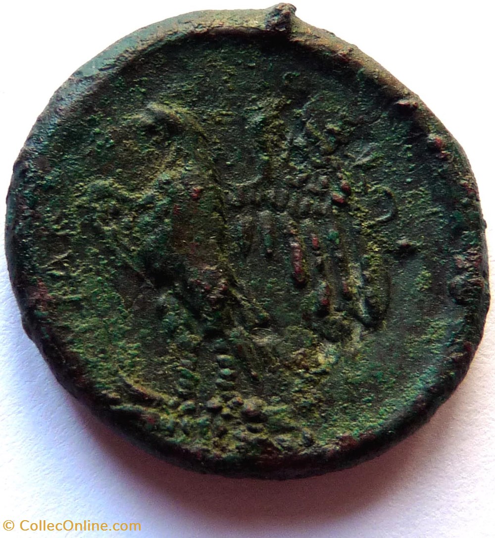 Monnaie de Sicile - Hiketas II 287-278 monnaies antiques grecques monnaie de sicile hiketas ii 287 278