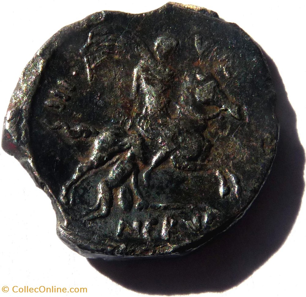 monnaie antique av jc ap romaine republicaine imperiale gens licinia 47 denier fides