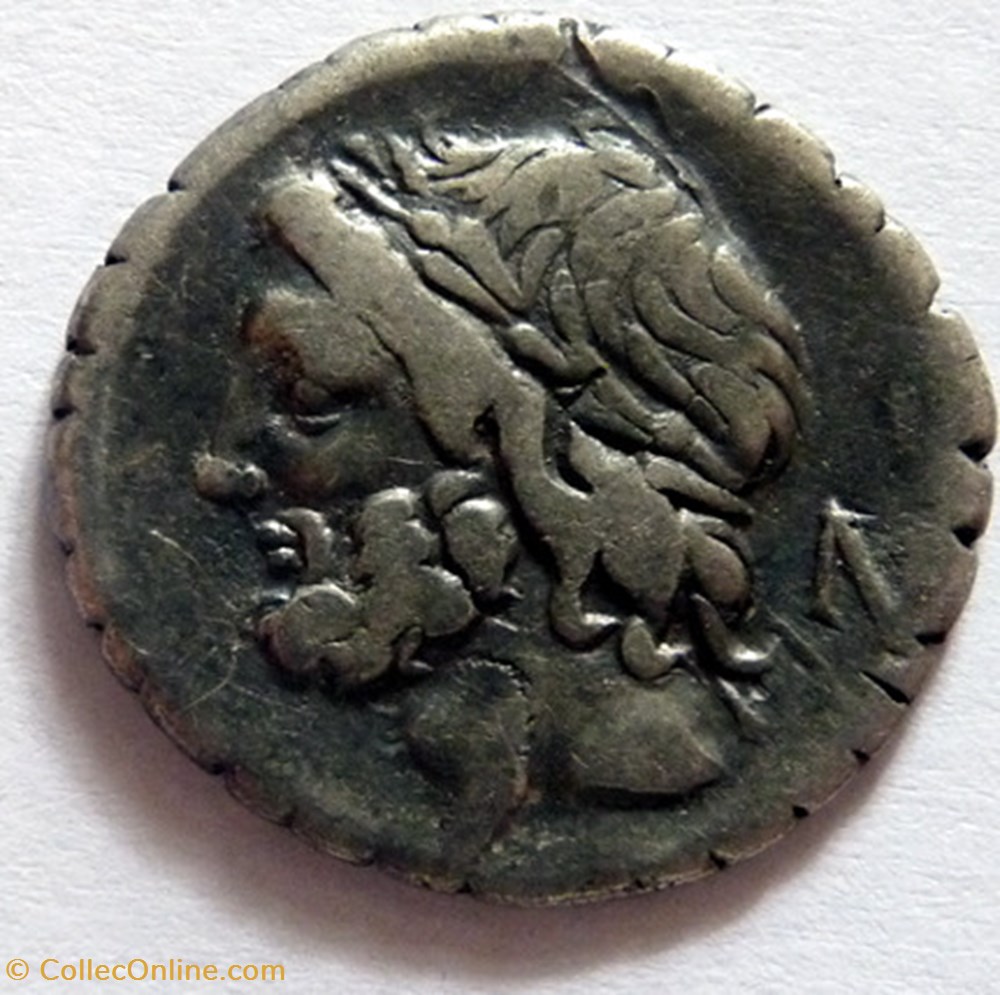 Gens Cornelia -106/Denier serratus/Jupiter monnaies antiques romaines imperiales et republicaines gens cornelia 106 denier serratus jupiter