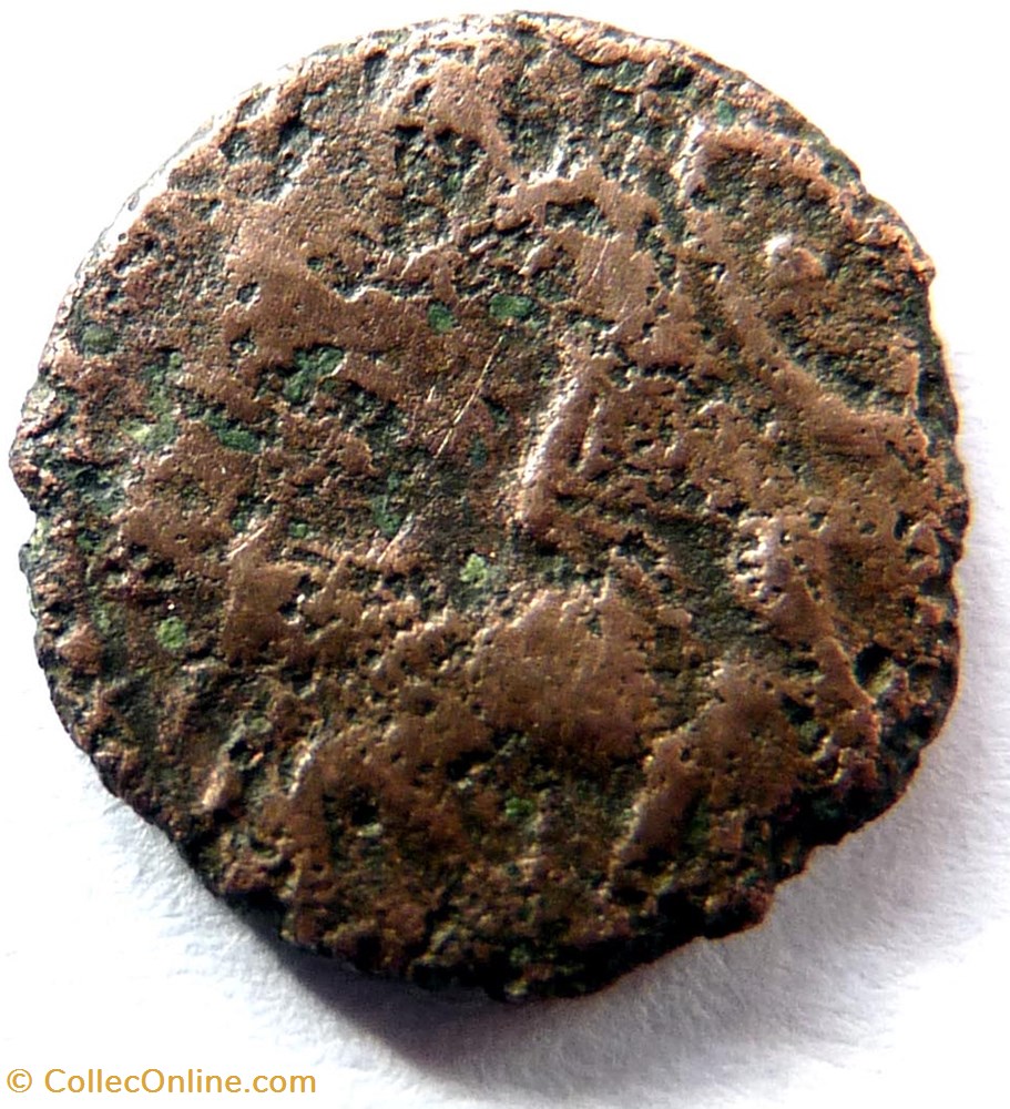 monnaie antique av jc ap romaine republicaine imperiale imitation pour constance ii ou constans