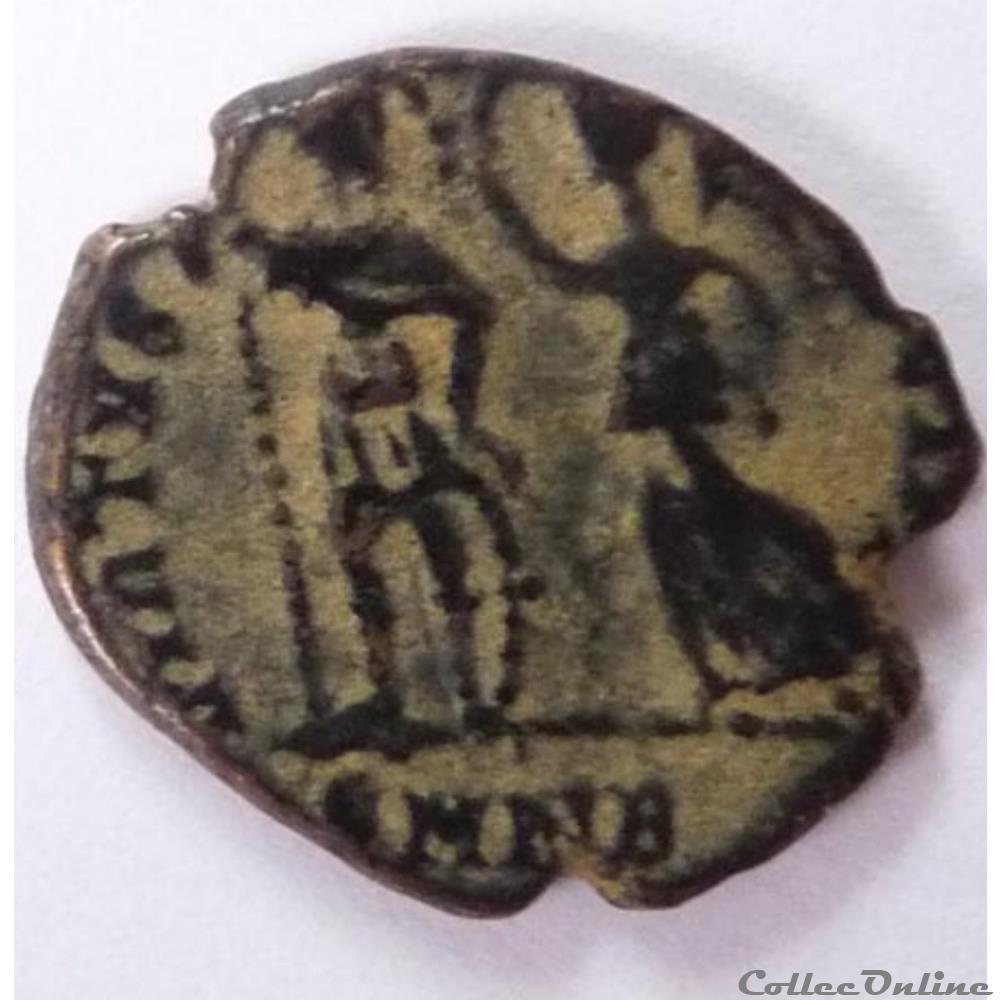 Honorius 395-401/Nicomédie/VIRTVS EXERCITI monnaie antique av jc a ap romaine honorius 395 401 nicomedie virtvs exerciti