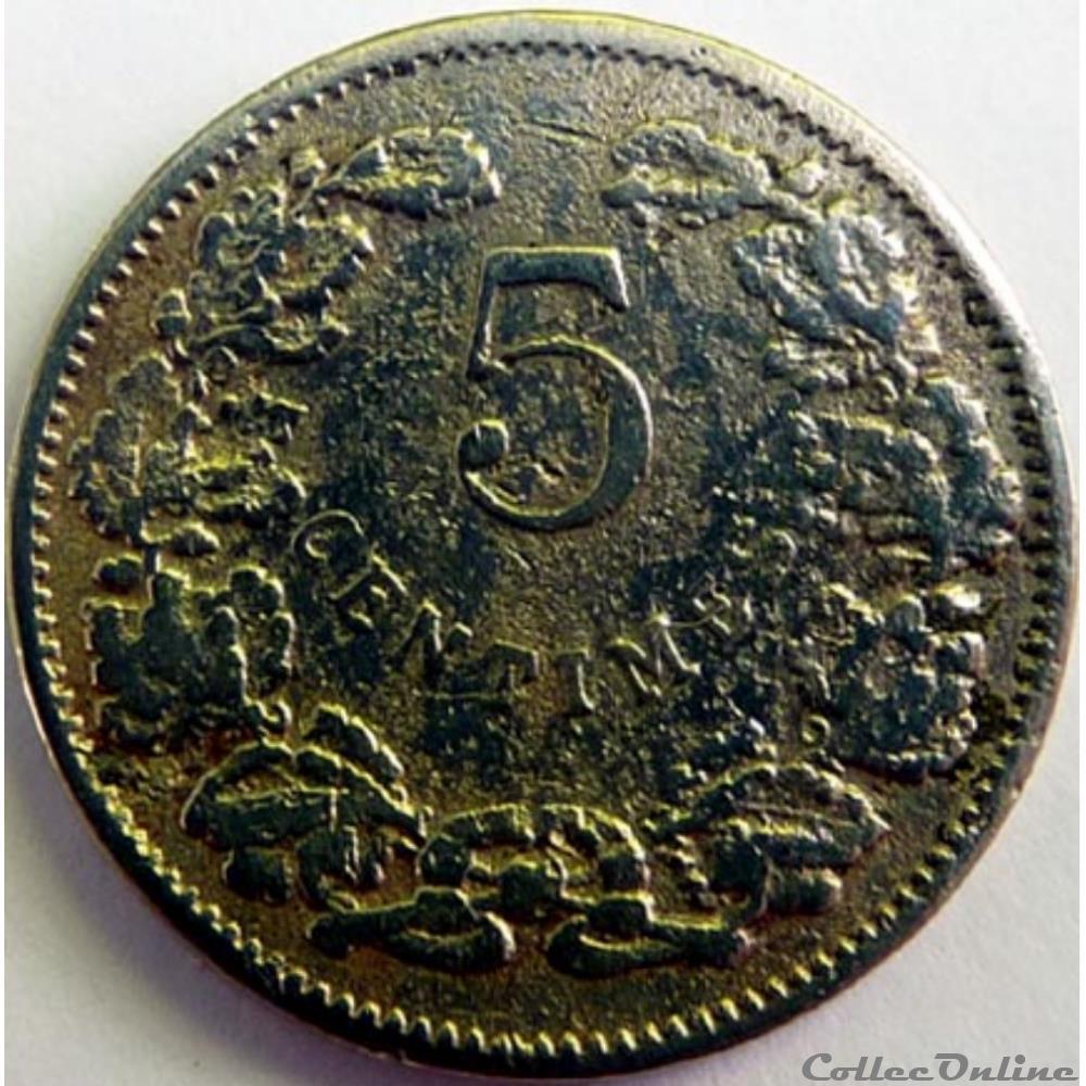 monnaie monde luxembourg grand duc guillaume 1908
