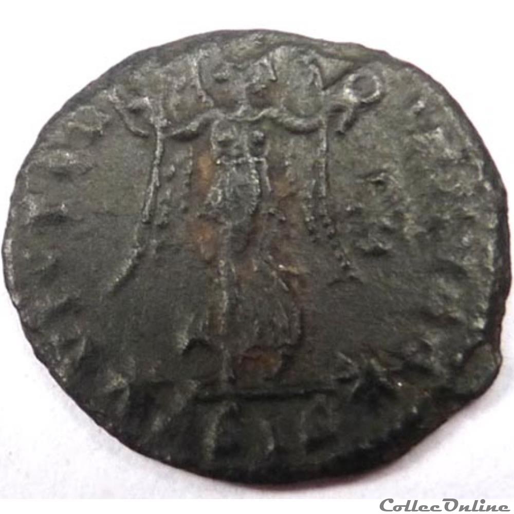 Constance II 347/Siscia/VICTORIA AVGG monnaies antiques romaines republicaines imperiales constance ii 347 siscia victoria avgg