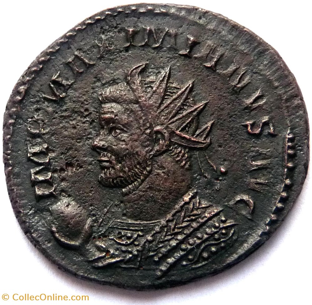 Maximien Hercule 290-291/Lyon/SALVS AVGG monnaies antiques romaines republicaines imperiales maximien hercule 290 291 lyon salvs avgg