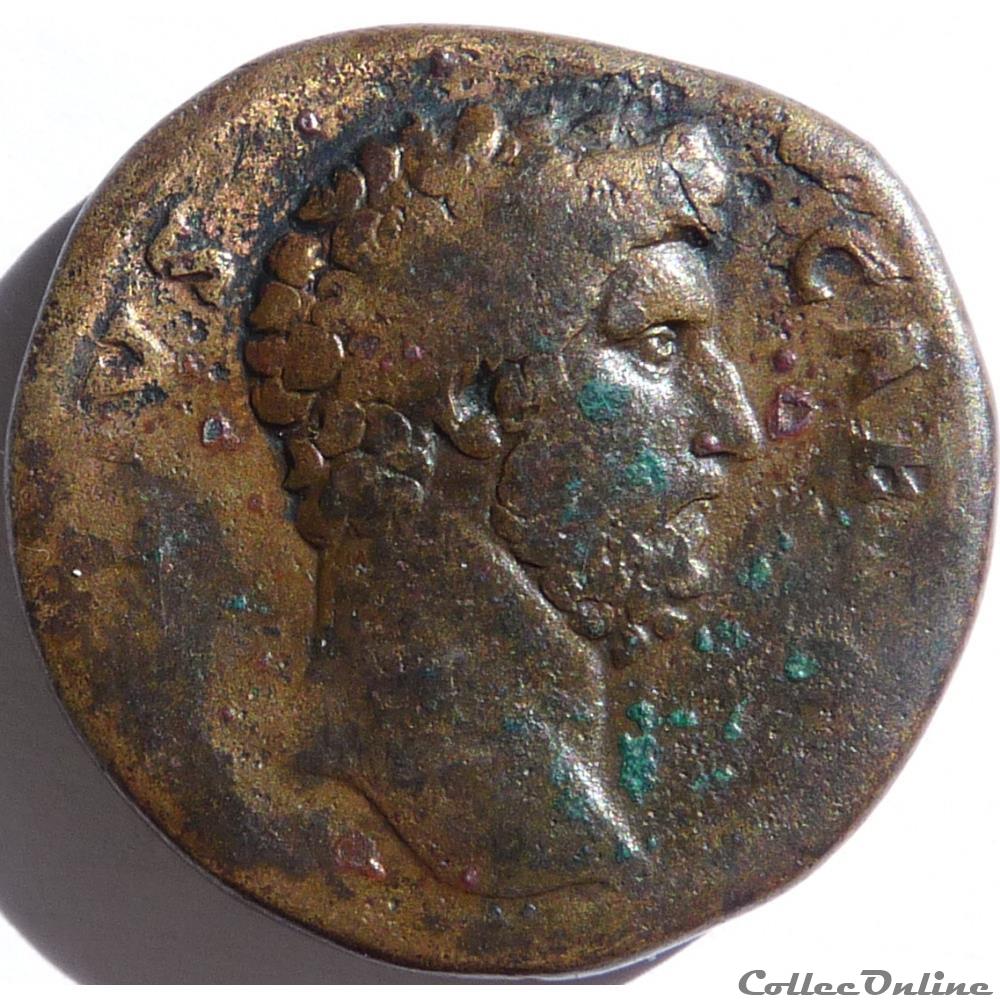 Aelius 137/Sesterce/Rome/RIC II 1055 monnaie antique romaine aelius 137 sesterce rome ric ii 1055