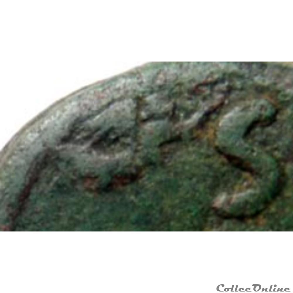 Anonyme 211-208/Semis/Saturne 3 monnaies antiques romaines imperiales et republicaines anonyme 211 208 semis saturne