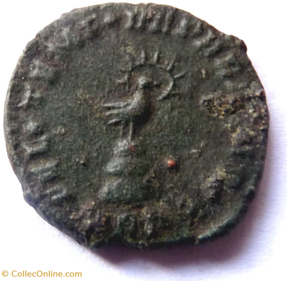 Constans 348-350/Trèves/FEL TEMP REPARATIO monnaies antiquite av jc ap romaines republicaines imperiales constans 348 350 treves fel temp reparatio