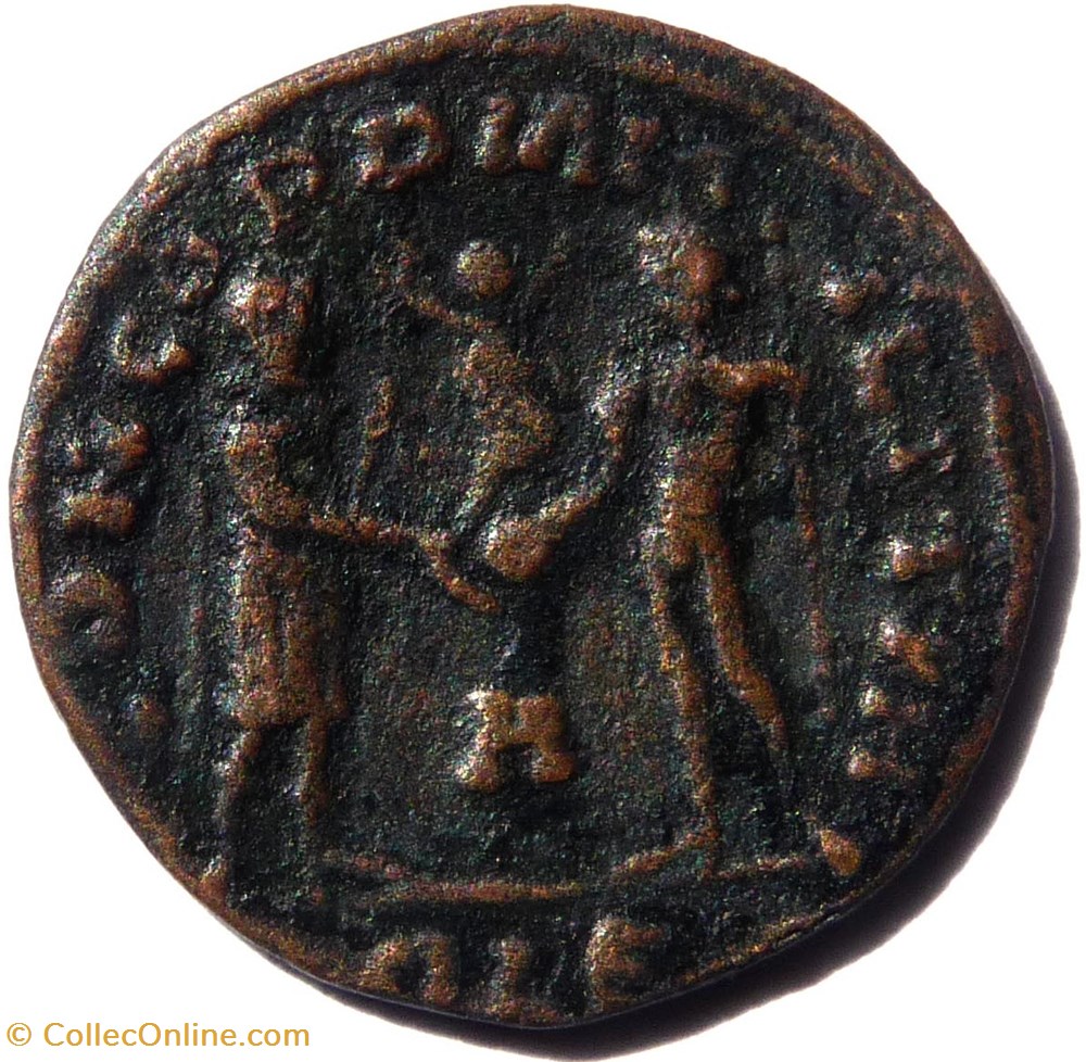 Maximien Hercule 296-297/Alexandrie/CONCORDIA MILITVM monnaies antiques romaines imperiales et republicaines maximien hercule 296 297 alexandrie concordia militvm
