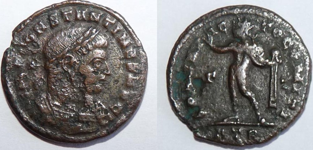 RIC 102 var/Constantin 1er 316/Trèves/SOLI INVICTO COMITI monnaies antiques romaines imperiales et republicaines ric 102 var constantin 1er 316 treves soli invicto comiti